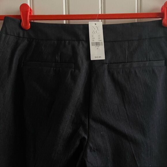 New York & Company Denim Straight Leg Crop Pants; SZ 6; BNWT - Picture 7 of 10